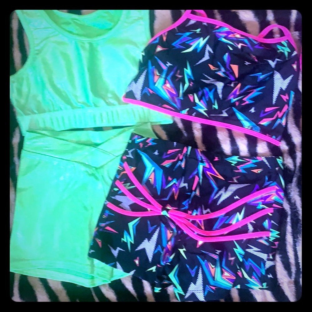 2 dance wear sets
